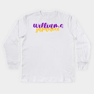 williams college japanese Kids Long Sleeve T-Shirt